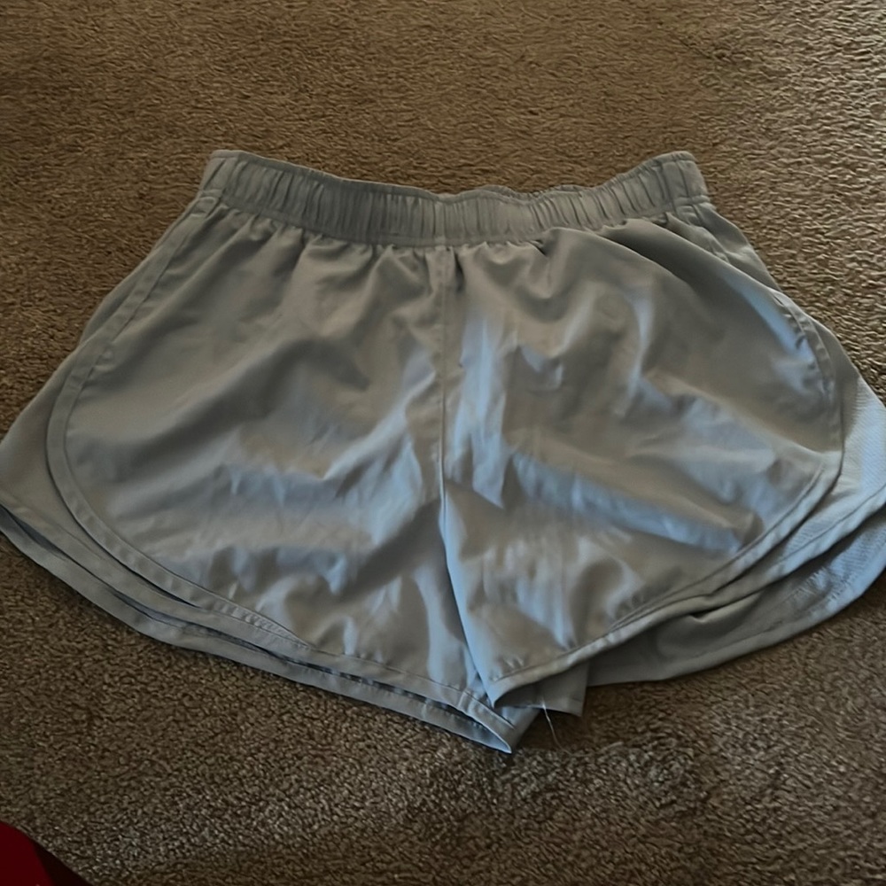 These are light blue nike shorts